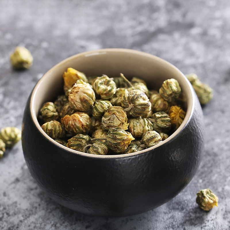 福东海 花草茶 菊花茶 胎菊茶杭白菊花蕾 胎菊60克/瓶