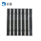 杜晶 DJ-DD-1039 防污防滑静音不位移 嵌入式铝合金地板垫 1.2米宽壁厚1.2mm 黑色