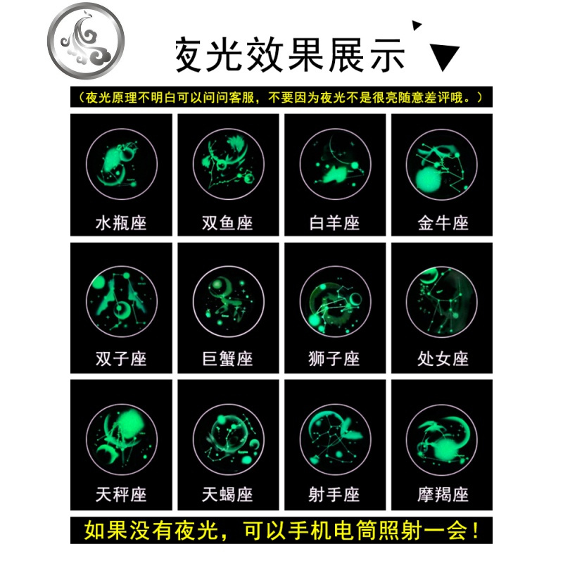 十二星座耳钉男士个生韩版潮男女款情侣单只无耳洞耳环夹耳坠 JiMi