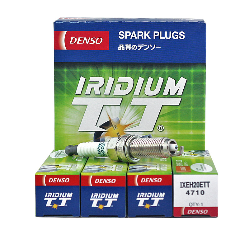 电装(DENSO)TT双铱金火花塞IXEH20ETT适配悦翔/卡罗拉/骐达/骊威/轩逸/启辰/花冠/雷凌威驰(4支装)视频介绍_电装 ...