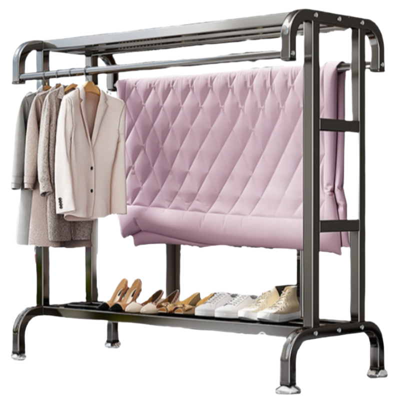 金属阳台晾衣架高清大图