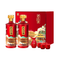 孔府家 祈福礼盒 浓香型白酒 52度 500ml*2瓶 山东名酒 送礼宴请