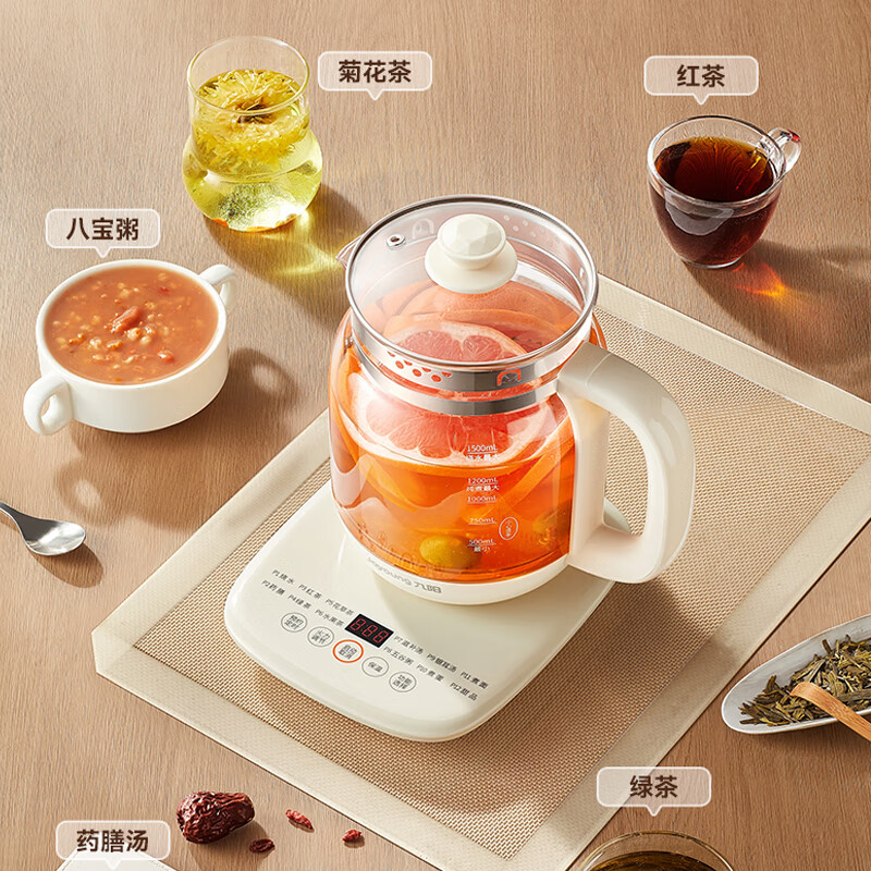 九阳(Joyoung) K15F-WY4121 养生壶1.5L(单位:台)白色高清大图