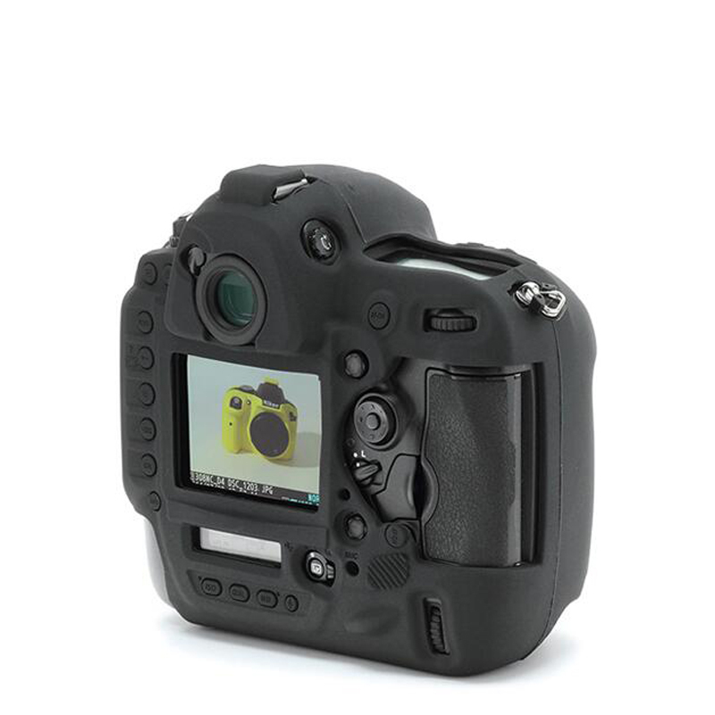 精嘉（Vanguard）单反相机硅胶套保护套 保护壳尼康D850相机 佳能1DX2相机 尼康D810 手柄版黑 黑色