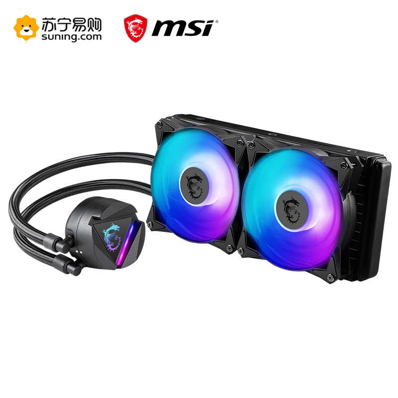 微星MSI MAG CORELIQUID 240R寒霜水冷