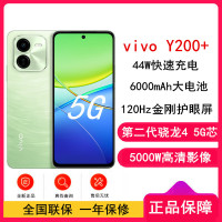 [全新]vivo Y200+ 天空之城 12GB+512GB 第二代骁龙4 5G芯 双卡5G 5000毫安大电池 44W闪充 5000万影像手机 y200