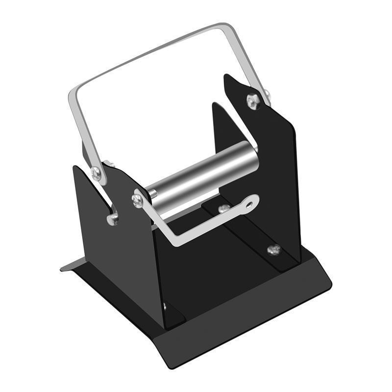 电烙铁插架220送松香海绵电烙铁架子锡线架全金属铸铁多功能支架烙铁