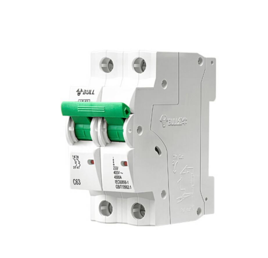 公牛 空气开关 2P 63A 家用电源空开 LB-63C63/2