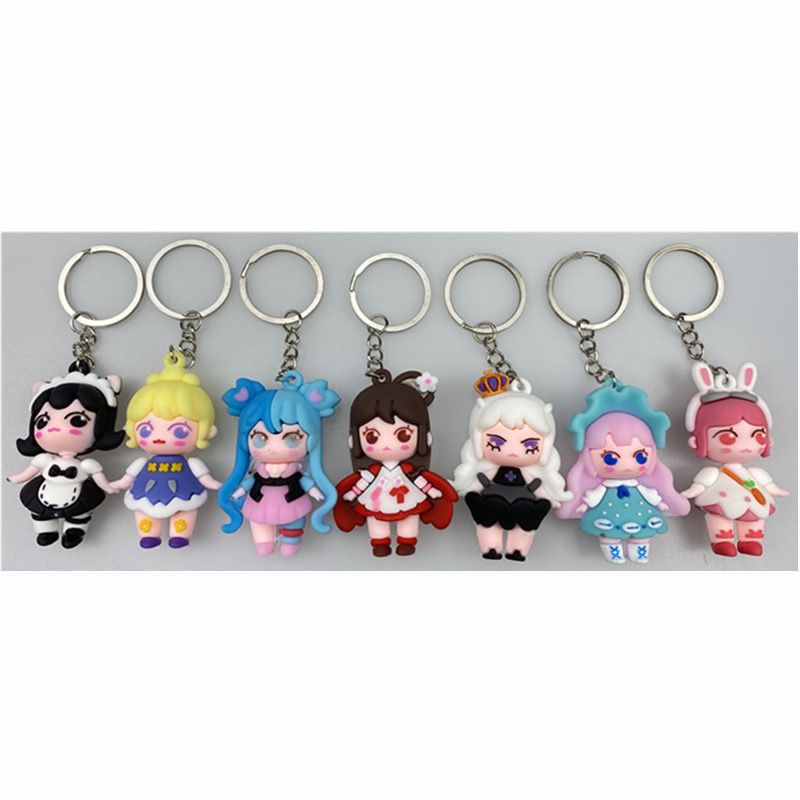 15入迷你世界盲盒手办宇宙少女团娃娃公仔摆件花小楼潮流玩具皮肤