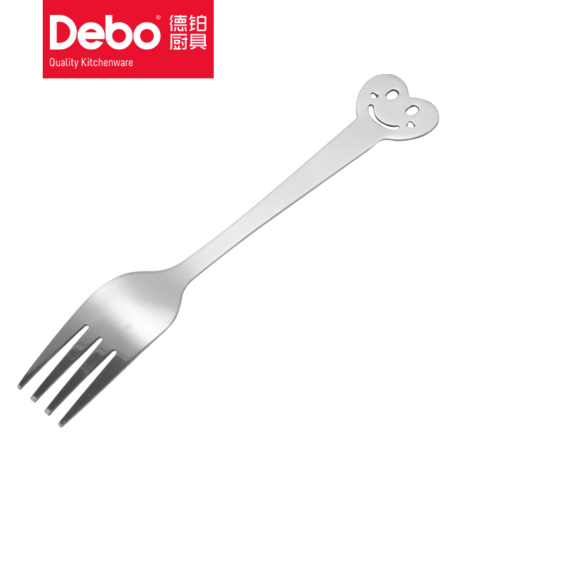 Debo德铂丹妮拉不锈钢饭叉勺两件套