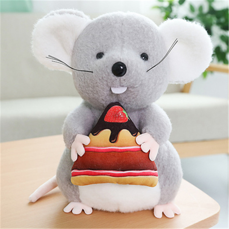 心向绒 2020年可爱鼠公仔灯笼鼠玩偶红包发财鼠毛绒玩具小老鼠公仔