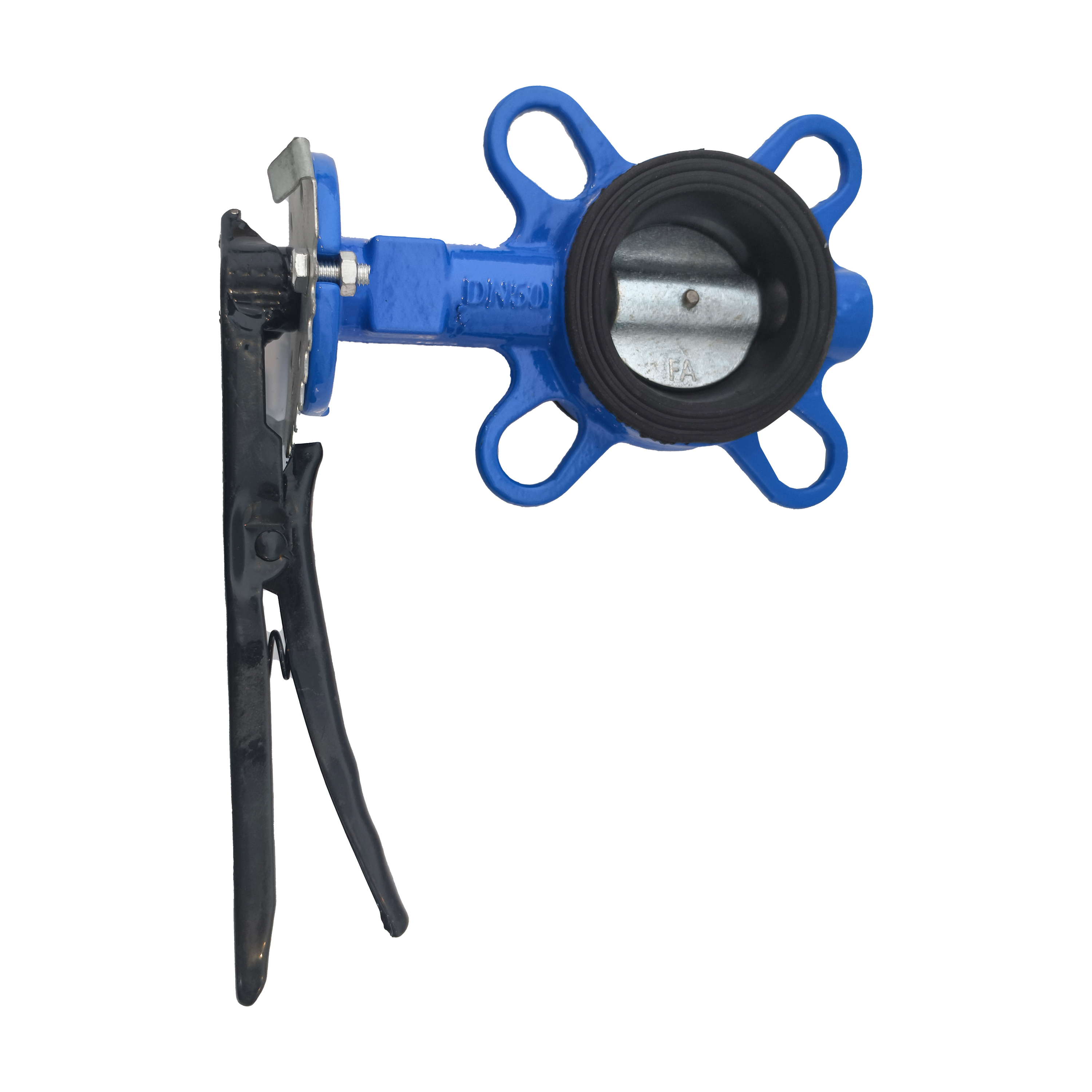 杉外山 手柄对夹蝶阀 个高清大图