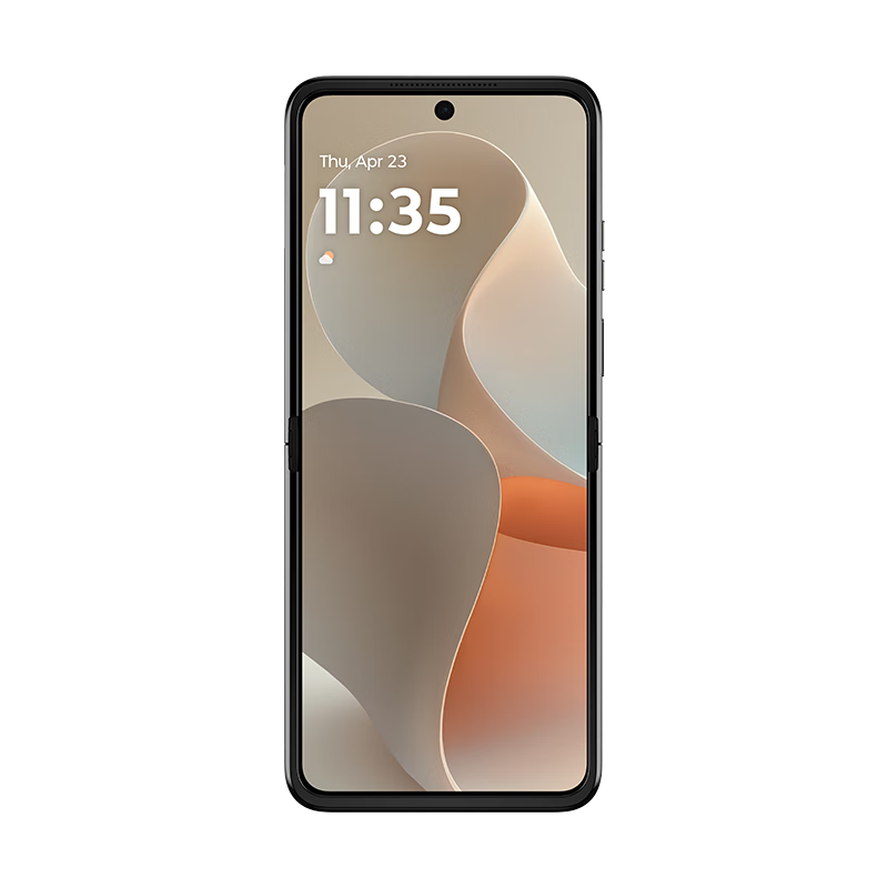 摩托罗拉 联想moto razr 60 第六代折叠屏 60万次折叠认证 康宁防护 湿手触控 8+256 棉花糖白高清大图