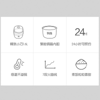 苏泊尔（SUPOR）SF16FC713电饭煲 1.6L精致小巧迷你家用智能可预约定时 聚能铜晶内胆电饭锅 一键酸奶婴儿粥