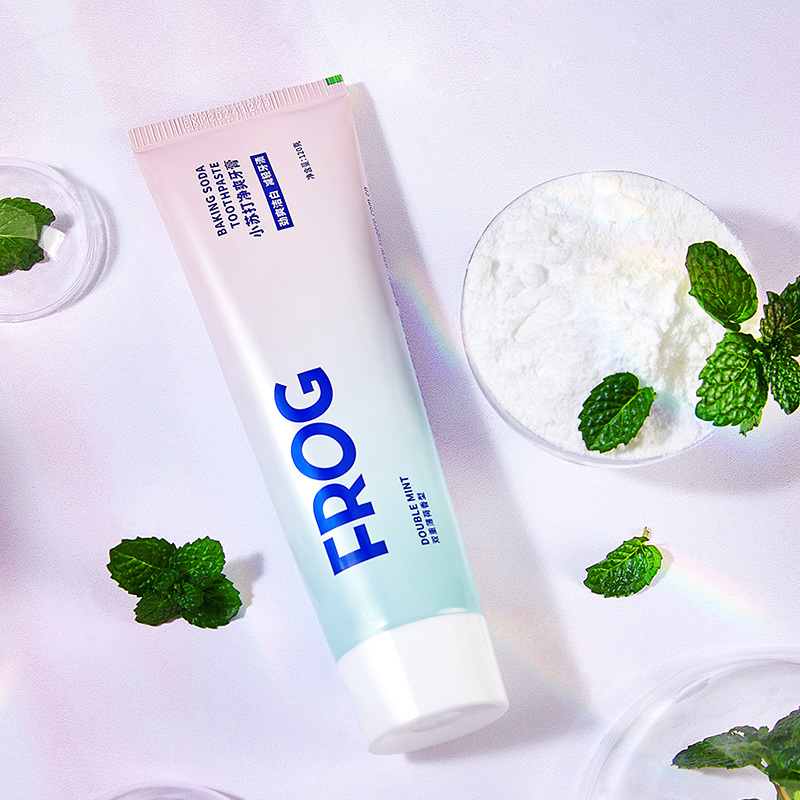 青蛙(FROG) 成人套装系列C 双效优+系列520牙刷*2支(颜色随机)+ 930微米小苏打牙膏120g*1支高清大图