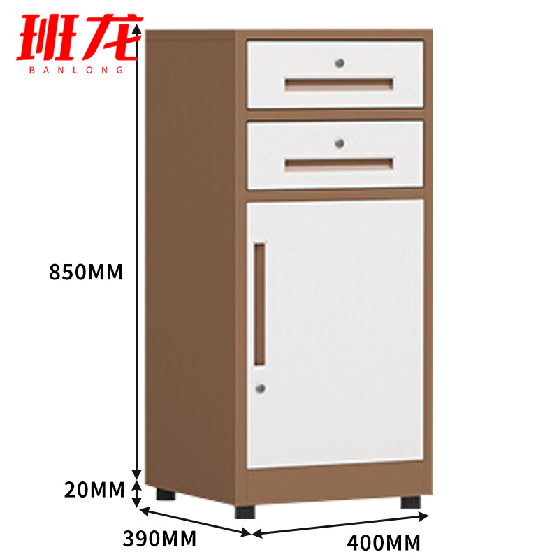 班龙柜子咖白色台高清大图