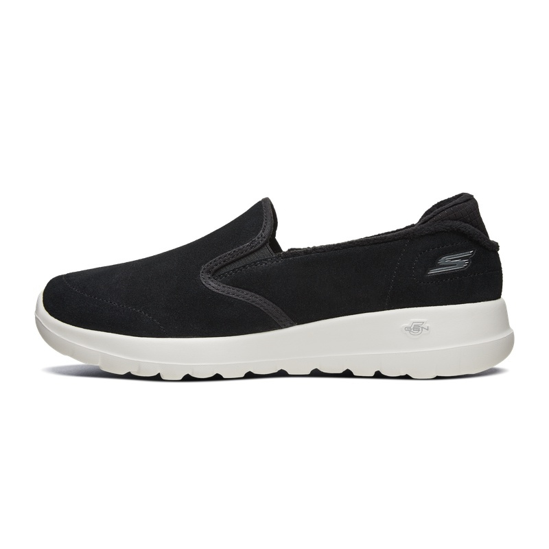 Skecher斯凯奇女子一脚蹬加绒保暖减震休闲运动鞋平底单鞋15714