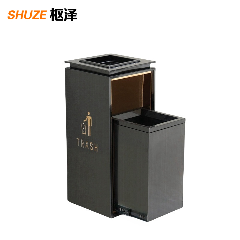 枢泽 垃圾桶 290*290*720mm 个高清大图