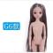 30厘米3D仿真眼芭比娃娃女孩换装玩具公主6关节12关节素体裸娃 G1款 单个娃娃头