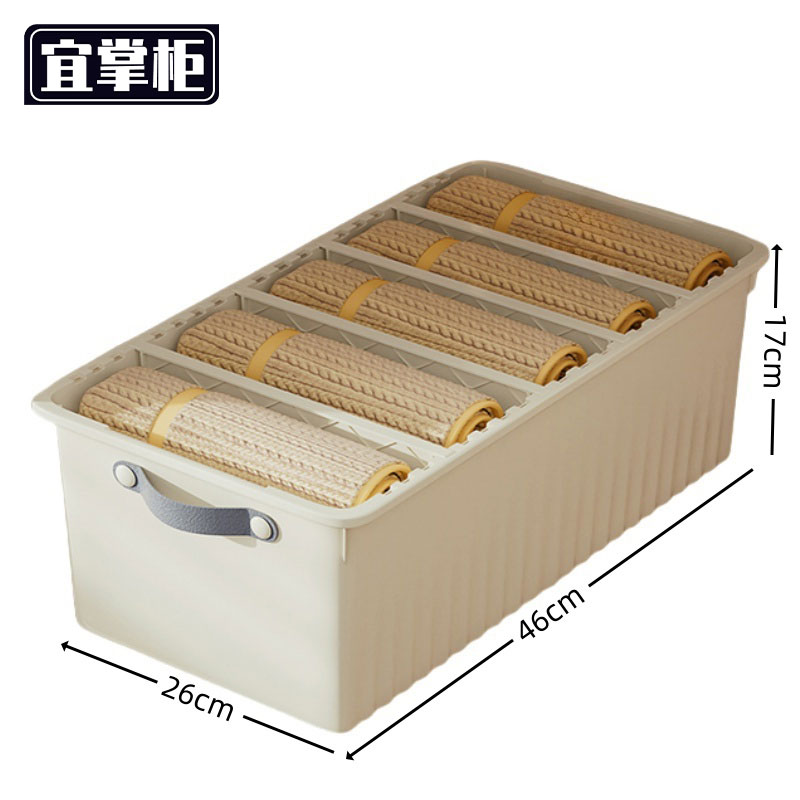 宜掌柜分层收纳盒高清大图