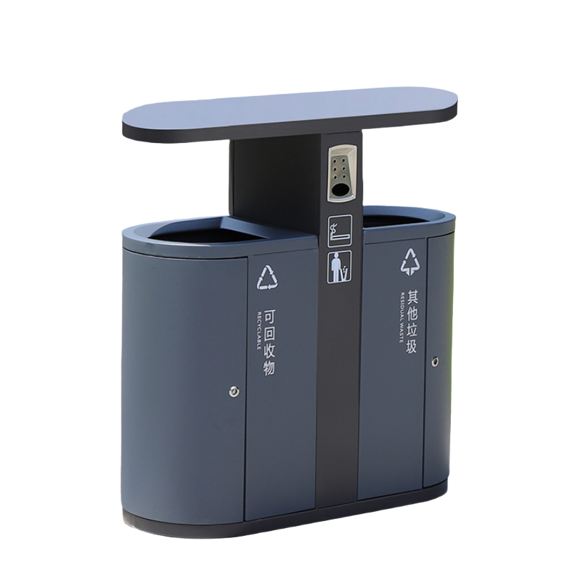 铭思达垃圾桶88*36*90cm个高清大图