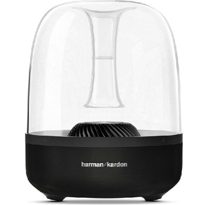 哈曼卡顿(Harman/Kardon)AURA 音乐翡翠 无线蓝牙音箱 低音炮蓝牙2.0 手机电脑电视蓝牙音箱音响 黑色