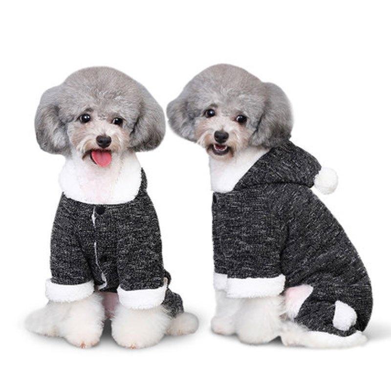泰迪狗狗衣服秋冬装博美雪纳瑞吉娃娃小狗小型幼犬宠物四脚装多色多款