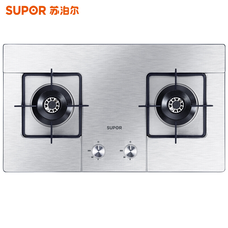 苏泊尔(SUPOR) QS505燃气灶具 煤气灶天然气灶家用台嵌两用不锈钢猛火 天然气4.2KW