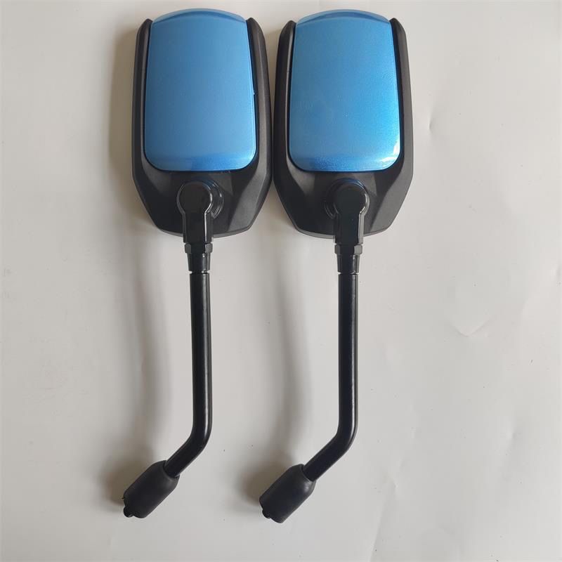 白色单支不分左右后视镜雅迪后视镜博悦后视镜8mm原装后视镜电动车