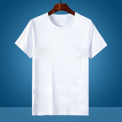 《2021夏季中国风短袖t恤 山水画衣服圆领休闲大码体恤衫男女服装潮 