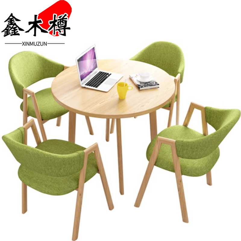 鑫木樽休闲桌一桌4椅套高清大图