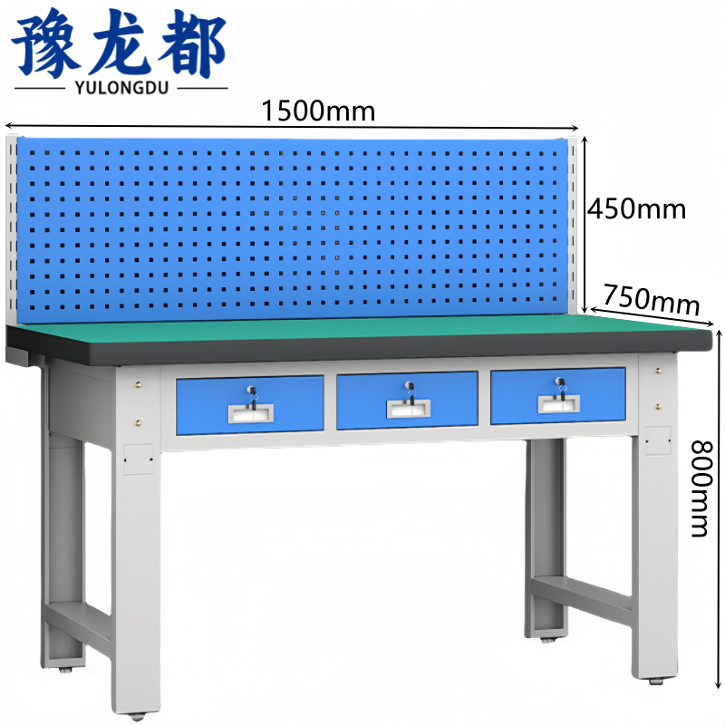 豫龙都 工具桌平三抽-张
