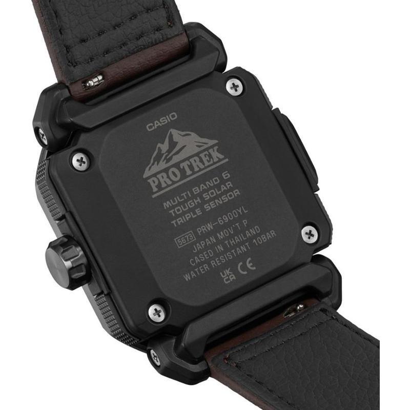 卡西欧casioprotrekprw6900yl5时尚流行简约百搭石英手表