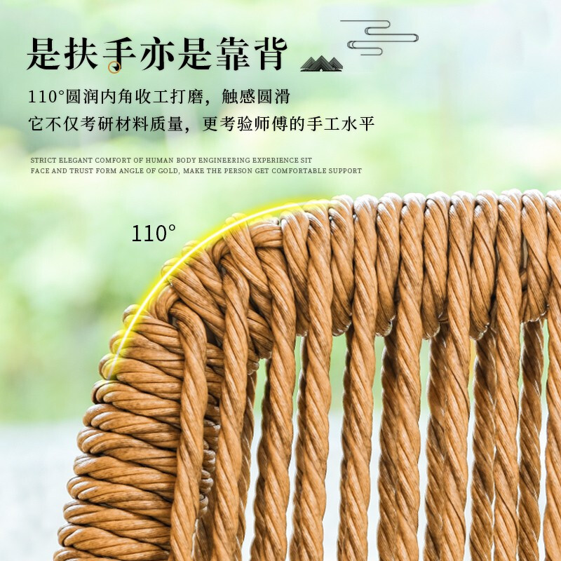 秋千户外摇椅庭院阳台室外双人吊床吊椅室内别墅床室内秋千吊篮椅高清大图