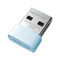 水星(MERCURY)MW150US(免驱版)USB无线网卡随身wifi接收器台式