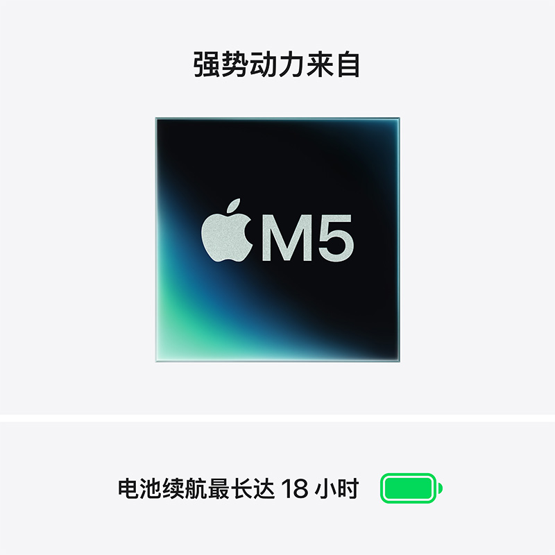 Apple MacBook Air 15 英寸2026新款 M5 16G 512G 星光色轻薄笔记本电脑高清大图