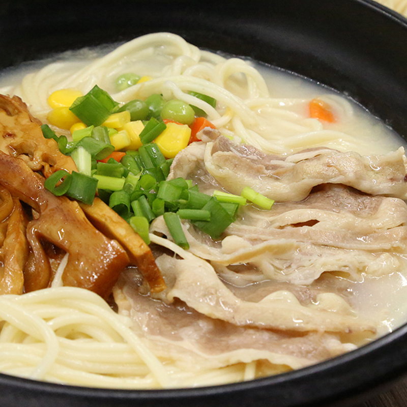 俏侬豚骨拉面(原味肥牛) 241g/盒 微波炉加热即食方便速冻面条