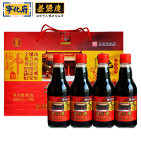 宁化府老陈醋五年陈酿330ml*4瓶礼盒粮食酿造6°