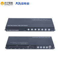 信特安XTA-MT4000N 4K超高清画面分割器KVM切换二画面分割不变形四分割显微镜用