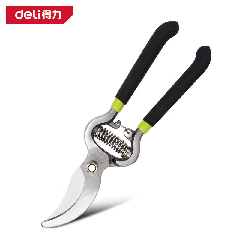 得力工具DL2778_不锈钢直嘴花木剪8“(新VI)高清大图