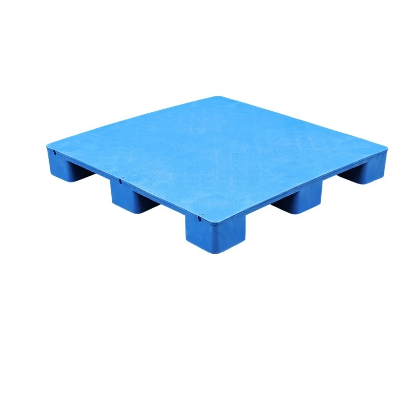 宁储 塑料托盘 平板九脚托盘 110*110*14cm 张高清大图