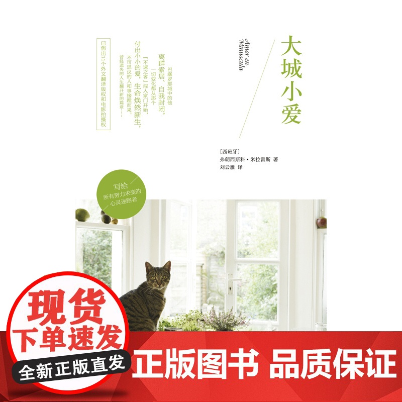 大城小爱 弗朗西斯科米拉雷斯 译林出版社 正版书籍高清大图