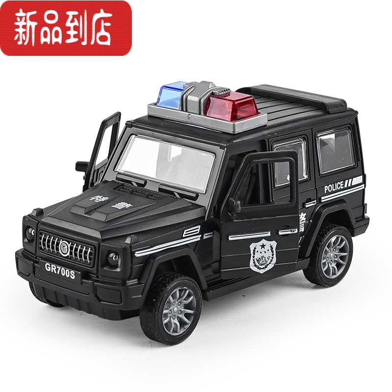 真智力g大模型儿童玩具车塑胶惯性越野车男孩礼物合金仿真回力小汽车惯性玩具