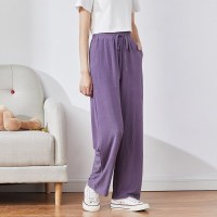 唐狮01春夏新款女套装短款上衣长裤搭甜美洋气减龄盐系两件套 S 下装/薰衣草紫（第二批）