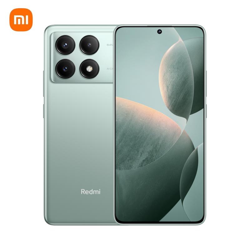 Redmi K70E 天玑 8300-Ultra 澎湃OS 1.5K 旗舰直屏 90W+5500mAh 12GB+256GB 影青色 小米红米K70E 手机 至尊