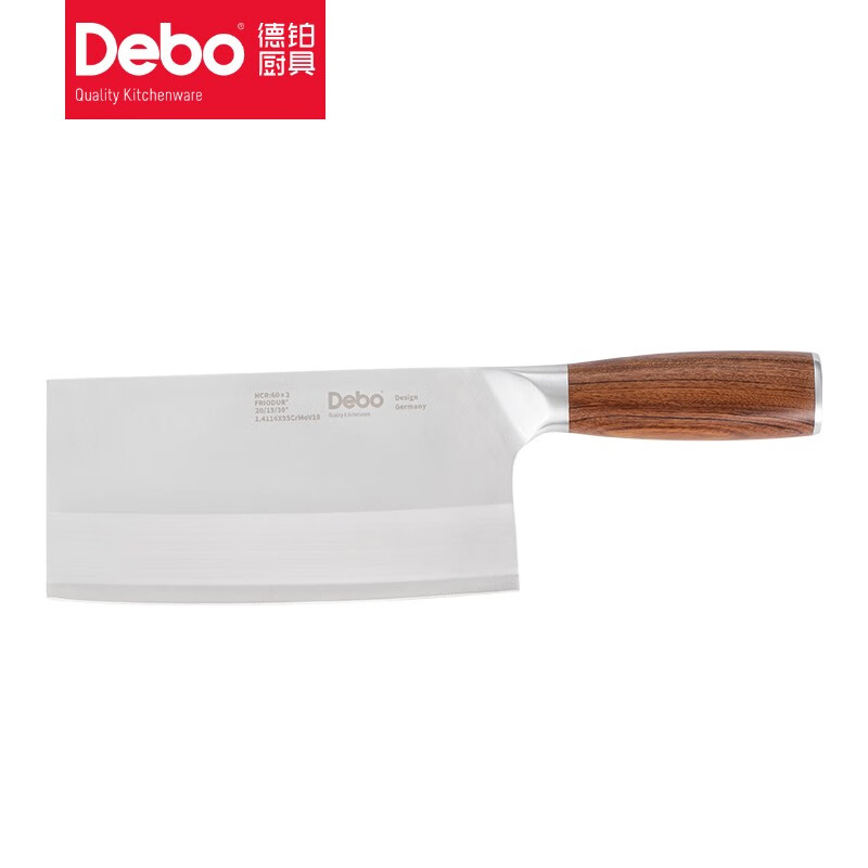 Debo德铂 奥布不锈钢厨房刀具家用切菜刀 切片刀高清大图