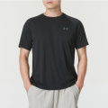 UA安德玛男子新款透气速干跑步运动服健身训练短袖T恤1327965-001 ZP 3XL 1327965-001/黑色