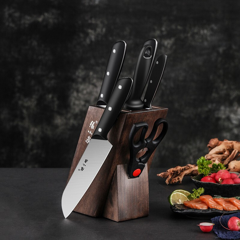 张小泉 鬼舞系列刀具七件套 d40510100