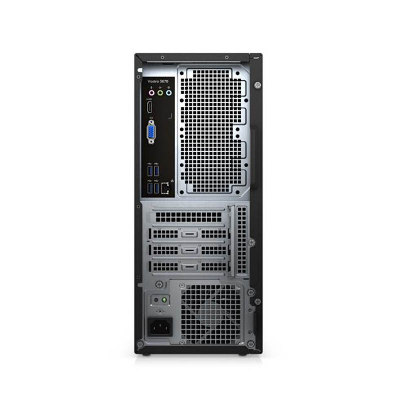 戴尔(DELL)成就Vostro3670 全新九代 商用 台式机电脑 19.5英寸屏(Intel i5-9400 4GB 1TB 2GB独显 无光驱) 商用办公 家庭娱乐 企业采购