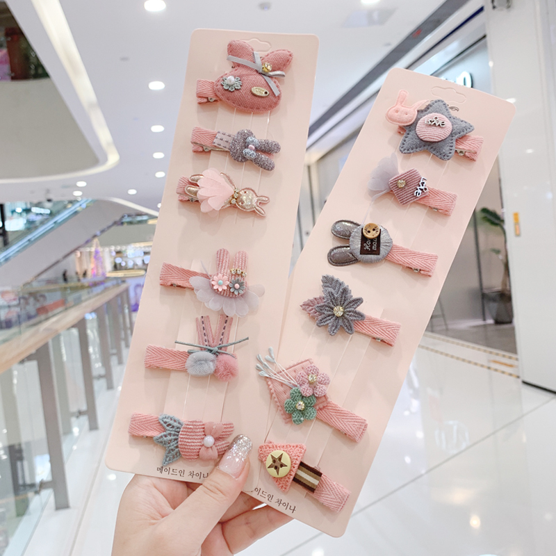 女童发夹不伤发宝宝卡子儿童皇冠头饰公主小发卡婴儿边夹发饰饰品 6